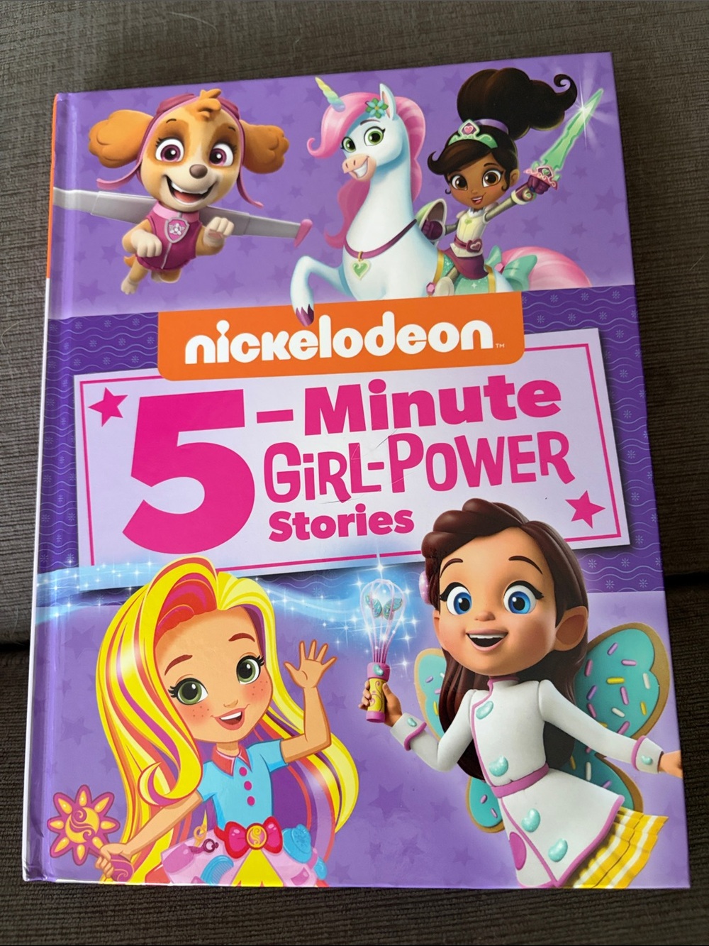 Nickelodeon Purple 5-Minute Girl-Power Stories